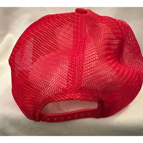 Vintage 90s St. Louis Cardinals Snapback Trucker Hat Red MLB Baseball - Picture 2 of 3